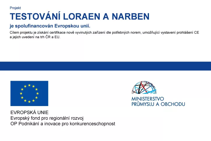 Projekt EU - Testování LORAEN a NARBEN - ENBRA