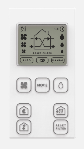 Náhradní přenosný dálkový ovladač pro ReVent GHOST 160 WIRELESS (s LCD displejem)