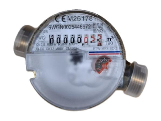 DN15/T90 ENBRA ETW Modularis Q3 2,5 m3/h