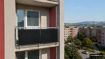Solární panely na balkon